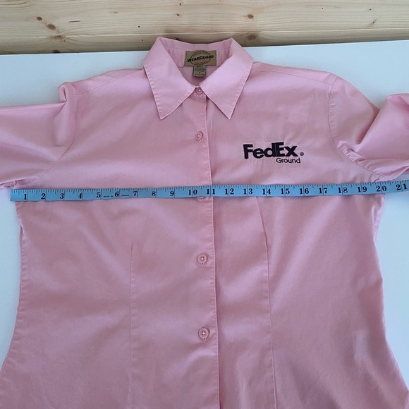 WEARGUARD Engineered for Work Women’s Size 4 Collard Button Front Tailored Shirt - Picture 6 of 11